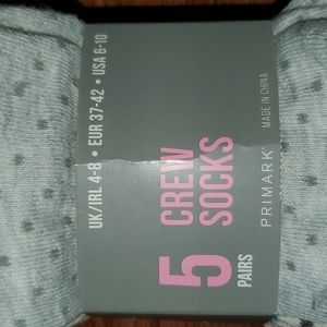 5 Crew Socks